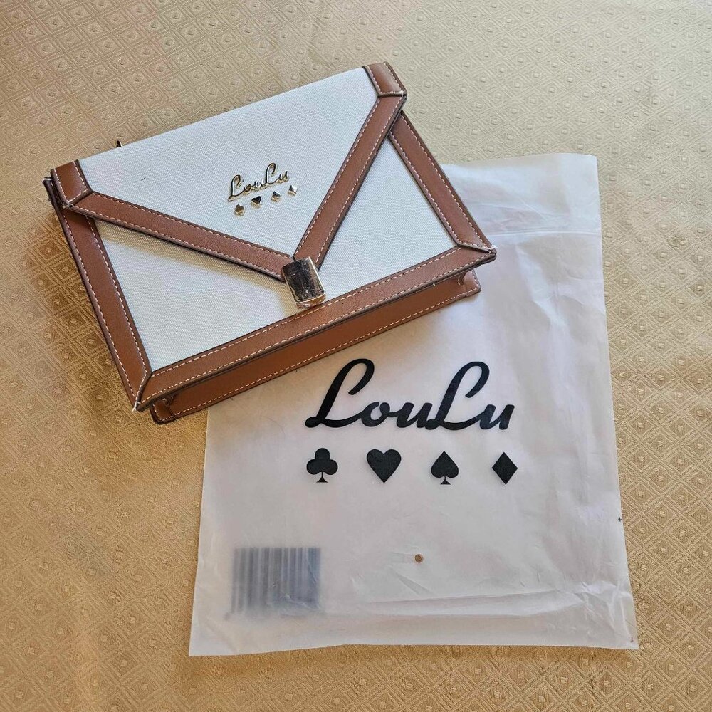 Loulu Tan/Brown Purse New
